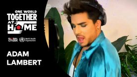 Adam Lambert performs "Superpower" | One World: Together At Home