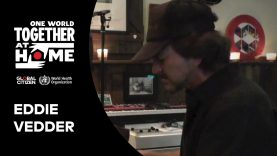 Eddie Vedder performs "River Cross" | One World: Together at Home