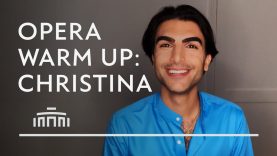 Opera Warm-up with Christina Aguilera – Dutch National Opera