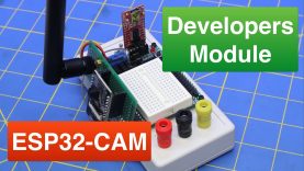 Build an ESP32-CAM Developers Module with Power Supply