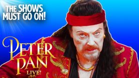 Christopher Walken as 'Captain Hook' | Peter Pan Live!