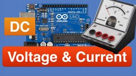 Measure DC Voltage and Current with Arduino