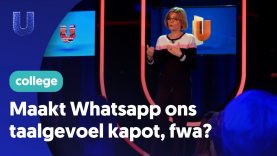 Maakt Whatsapp ons taalgevoel kapot, fwa?