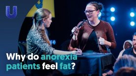 Why do anorexia patients feel fat?