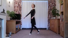 Silver Swans ballet at home with Licensee Johanna Hadley, filmed during lockdown