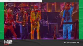 Femi, Made & Seun Kuti cover Fela's Anikulapo-Kuti's "Water No Get Enemy" | Global Citizen Live