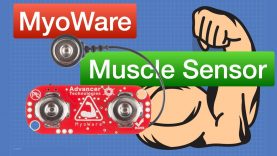 MyoWare Muscle Sensor – Electromyography (EMG) & Robot Arm (failed attempt)!