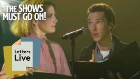 Benedict Cumberbatch and Louise Brealey at LettersLive | The Shows Must Go On!