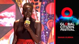 Danai Gurira Welcomes TEMS to the Stage | Global Citizen Festival: Accra