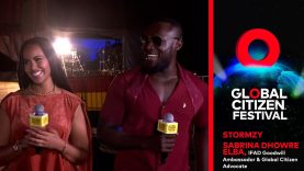 Backstage With Stormzy & Sabrina Dhowre Elba | Global Citizen Festival: Accra