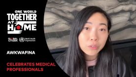 Awkwafina Celebrates Doctors and Nurses Around the World | One World: Together At Home