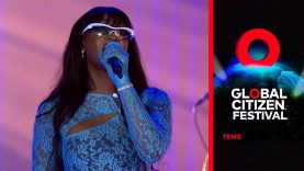 TEMS Performs 'No Woman, No Cry' | Global Citizen Festival: Accra