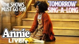 'Tomorrow' SING-A-LONG | Annie Live!