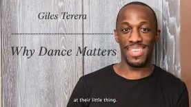 An interview with Giles Terera | Why Dance Matters
