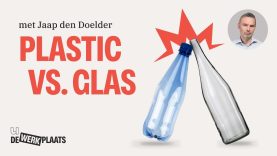 Waarom een plastic verpakking duurzamer is dan een glazen fles