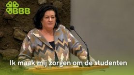 Bied hulp aan de studenten en geef ze een toekomst! – Caroline van der Plas in debat Basisbeurs