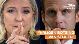 Frankrijk maakt zich op voor cruciaal tv-debat tussen Macron en Le Pen