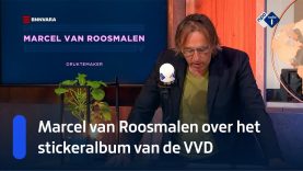 Marcel van Roosmalen over het stickeralbum van de VVD | NPO Radio 1