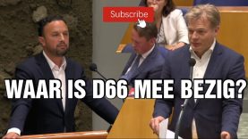 Omtzigt zet dommige D66'er op zijn PLEK! Waar is D66 mee bezig?