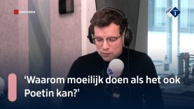 Pieter Derks: 'Iemand moet toch op de stoel van de politiek gaan zitten' | NPO Radio 1