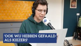 Pieter Derks: 'Ook wij hebben gefaald, als kiezers' | NPO Radio 1