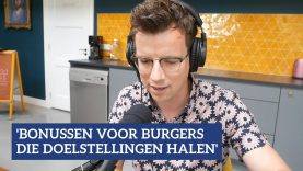 Pieter Derks over bonussen voor burgers | NPO Radio 1