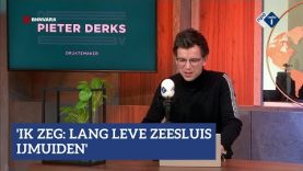 Pieter Derks: 'We kunnen erom lachen, maar ik zeg: lang leve Zeesluis IJMuiden!' | NPO Radio 1