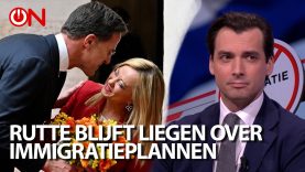 Rutte blijft liegen over immigratieplannen | Ongehoord Nieuws