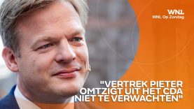 Sywert van Lienden: vertrek Pieter Omtzigt uit het CDA niet te verwachten
