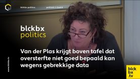 Caroline van der Plas krijgt boven tafel dat oversterfte niet verklaard kan worden door gebrek data