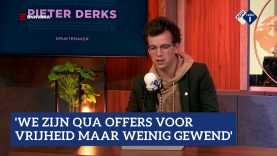 Pieter Derks: 'Er zijn weinig dingen waar ik banger voor ben dan conflict en geweld' | NPO Radio 1