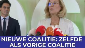 NIEUWE COALITIE: ZELFDE ALS VORIGE COALITIE