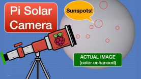 Pi Solar Camera – Astronomy with the Raspberry Pi