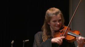 Janine Jansen plays Bach's Violinsonata in E minor, BWV 1023