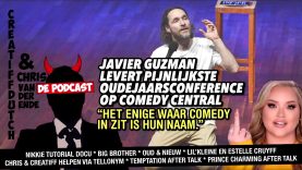 Javier Guzman levert pijnlijkste oudejaarsconference op Comedy Central. Alleen comedy in hun naam.