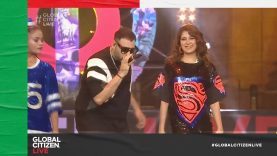 Badshah Performs 'Genda Phool' ft. Aastha Gill in Mumbai | Global Citizen Live