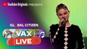 Selena Gomez Welcomes David Letterman | VAX LIVE by Global Citizen