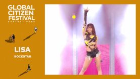 LISA rocks Central Park with Rockstar | Global Citizen Festival NYC 2024