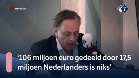 '106 miljoen euro gedeeld door 17,5 miljoen Nederlanders is helemaal niks' | NPO Radio 1