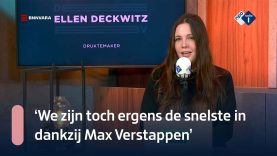 Ellen Deckwitz over gas gevende Verstappen | NPO Radio 1
