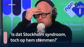 Kees van Amstel: 'Is dat Stockholm syndroom, toch op hem stemmen?' | NPO Radio 1
