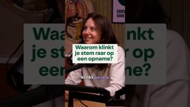 Waarom klinkt je stem raar als je ‘m terughoort?
