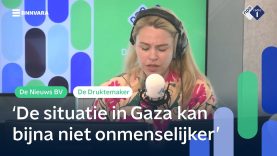 'Zelfs Netanyahu is inmiddels gestopt met het woord zelfverdediging' | De Druktemaker | NPO Radio 1