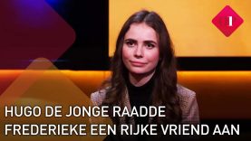 Frederieke werd bekend toen minister De Jonge haar grappend een rijke man aanraadde | Op1