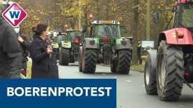 Boeren rijden langs het huis van de koning – OMROEP WEST