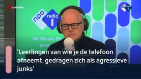 Kees van Amstel vindt telefoons 'de builenpest voor het onderwijs' | NPO Radio 1