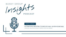 2.7 | Automation & Industrial Technology M&A — Buyers Roundtable with Peter Derks & Marcelo Silva