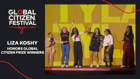 Liza Koshy Honors Global Citizen Prize Winners | Global Citizen Festival NYC 2025