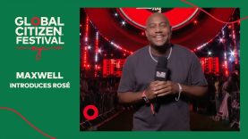 Maxwell Introduces ROSÉ to the Stage | Global Citizen Festival NYC 2025