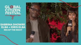 Sabrina Dhowre Elba and Idris Elba Recap the Night | Global Citizen Festival NYC 2025